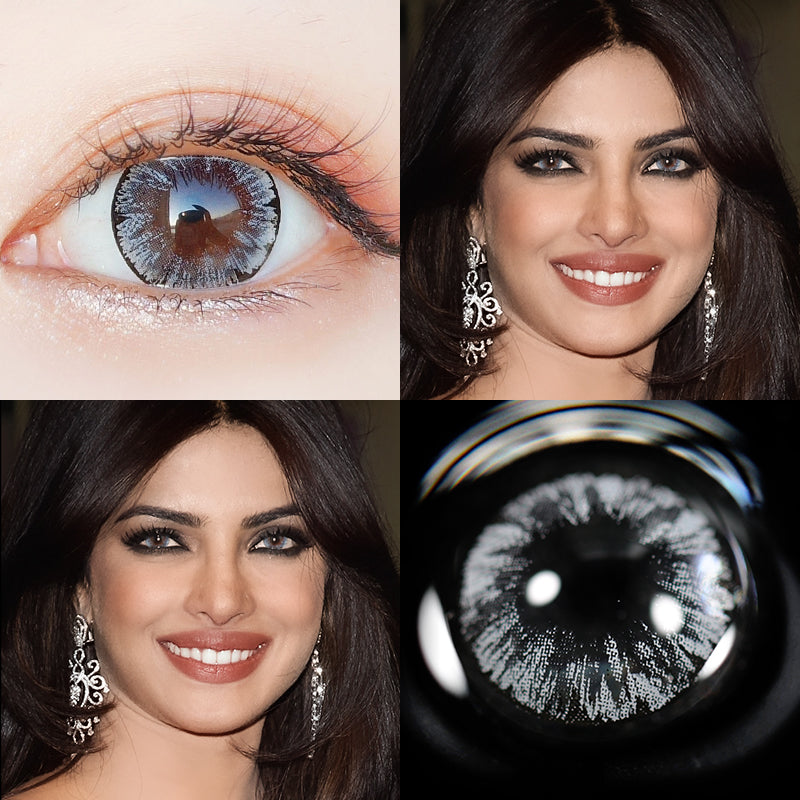 【US WAREHOUSE】Big Eye Grey Colored Contact Lenses