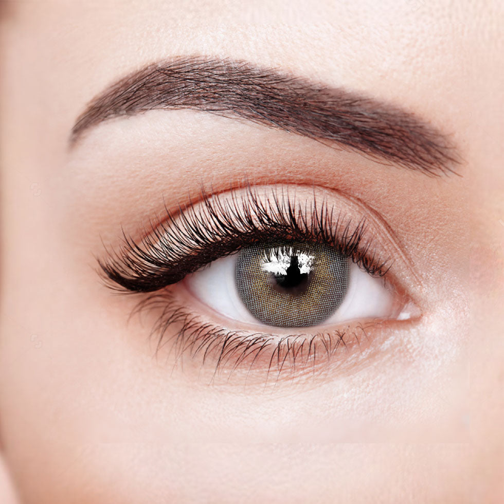 【US WAREHOUSE】lce Cream Gray Colored Contact Lenses