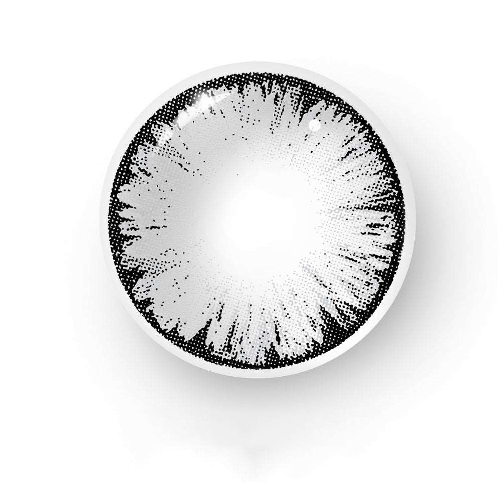 【US WAREHOUSE】Big Eye Grey Colored Contact Lenses