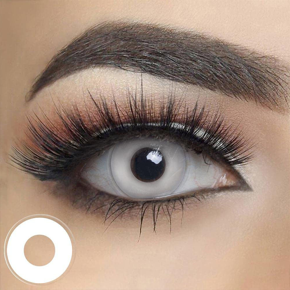 【US WAREHOUSE】White Colored Contact Lenses