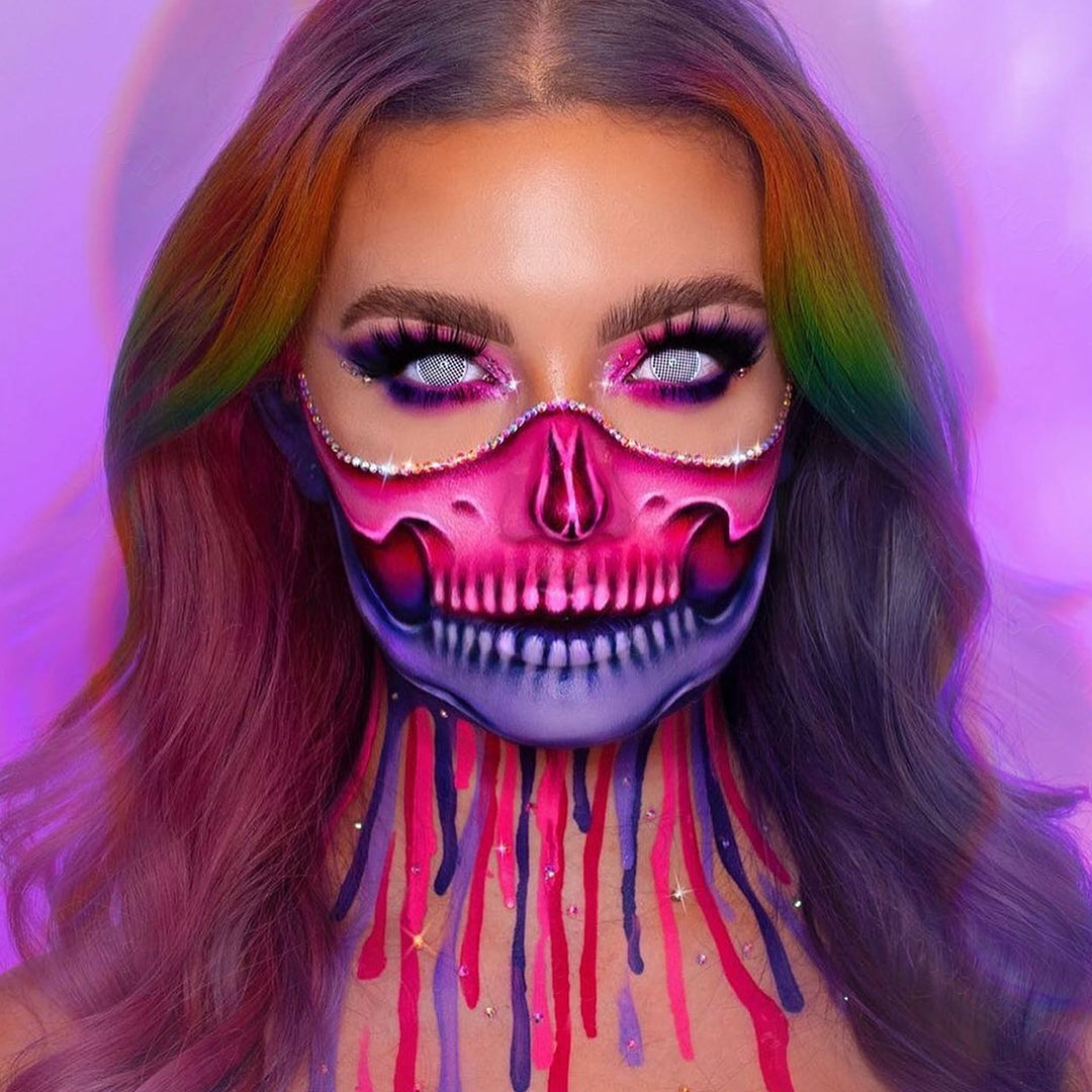 【US WAREHOUSE】White Sand Net Colored Contact Lenses