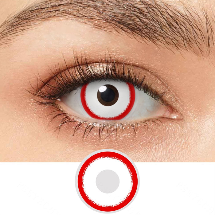 【US WAREHOUSE】Red Edge Colored Contact Lenses