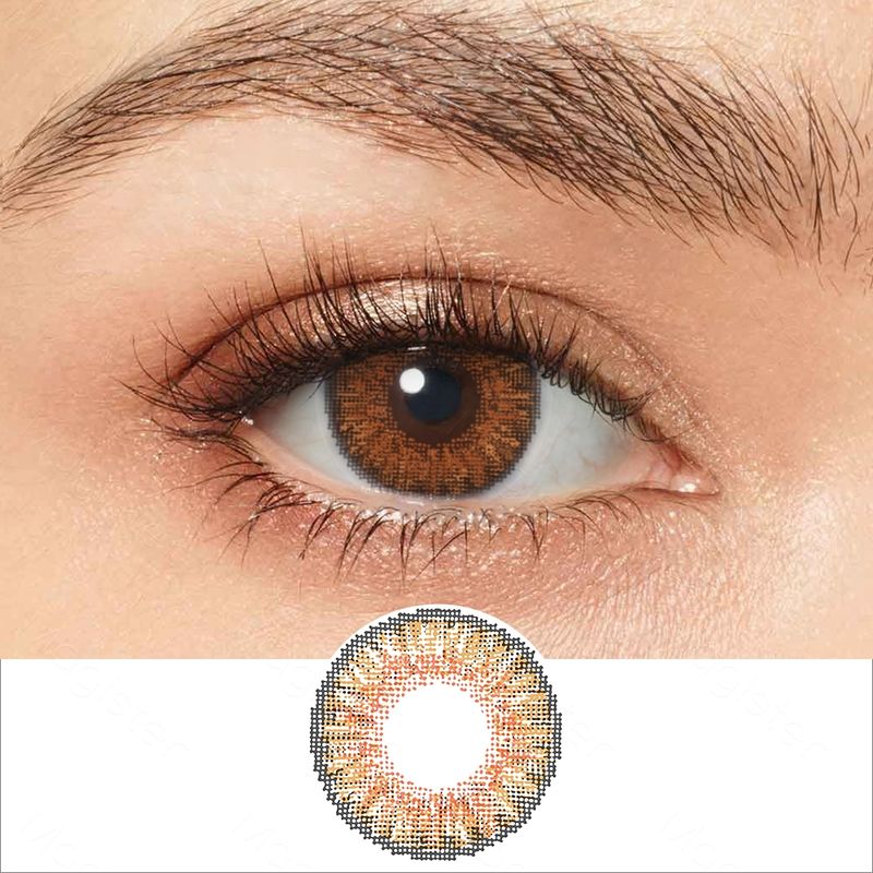 【US WAREHOUSE】Honey Colored Contact Lenses