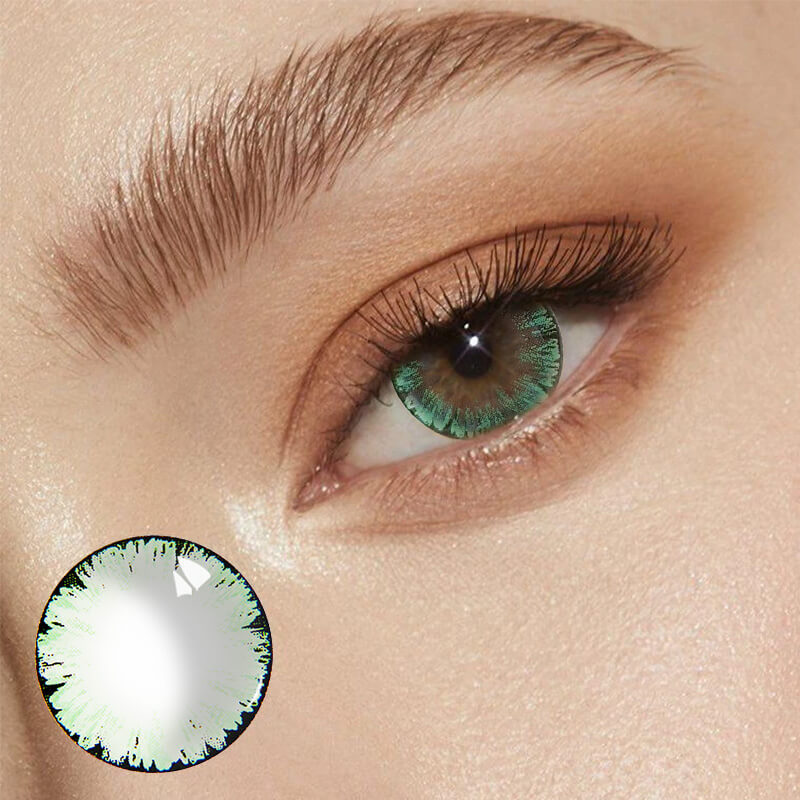 【US WAREHOUSE】Big Eye Green Colored Contact Lenses