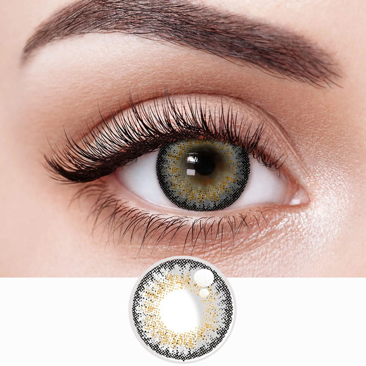 【US WAREHOUSE】Linen Grey Colored Contact Lenses